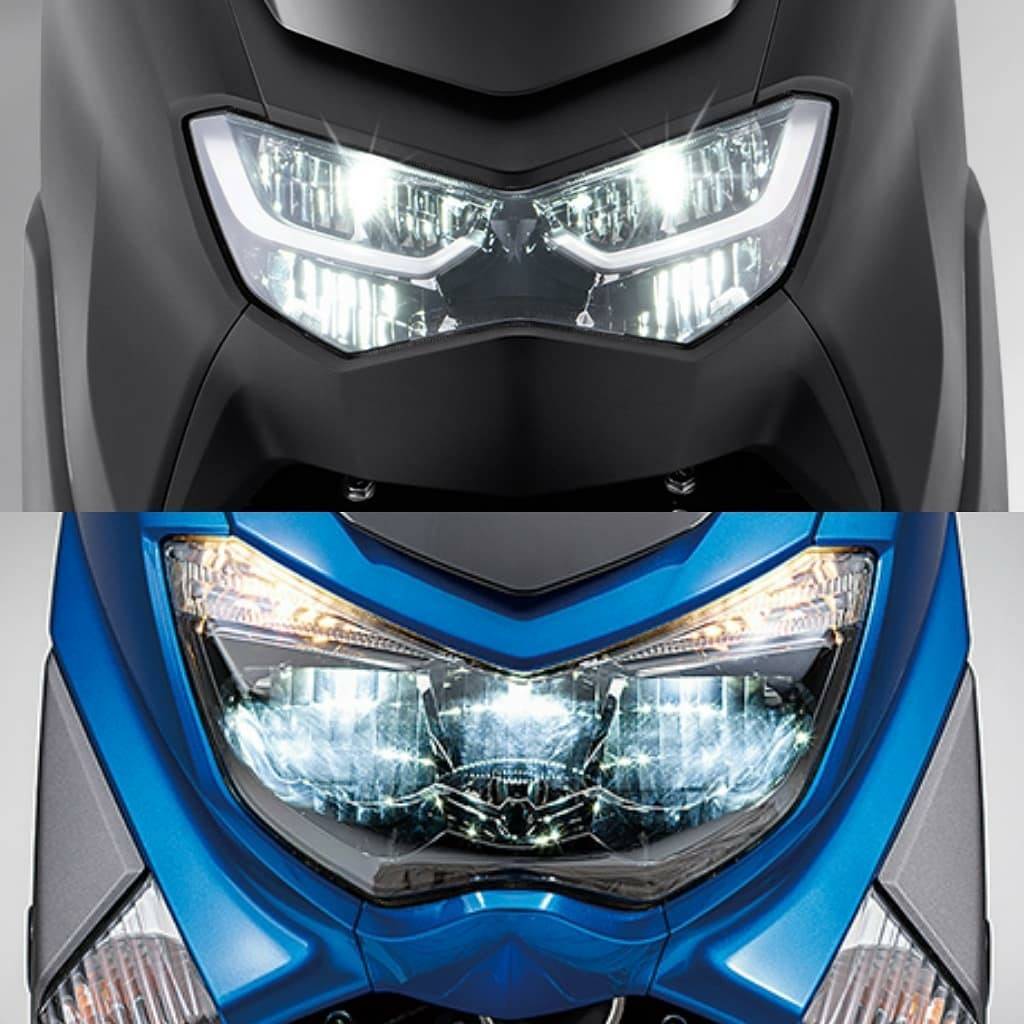 Komparasi Desain All New Yamaha NMax 155 2020 VS NMax 155 2019 ...